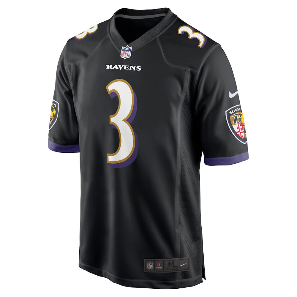 Men's Baltimore Ravens Odell Beckham Jr. Game Jersey - Black