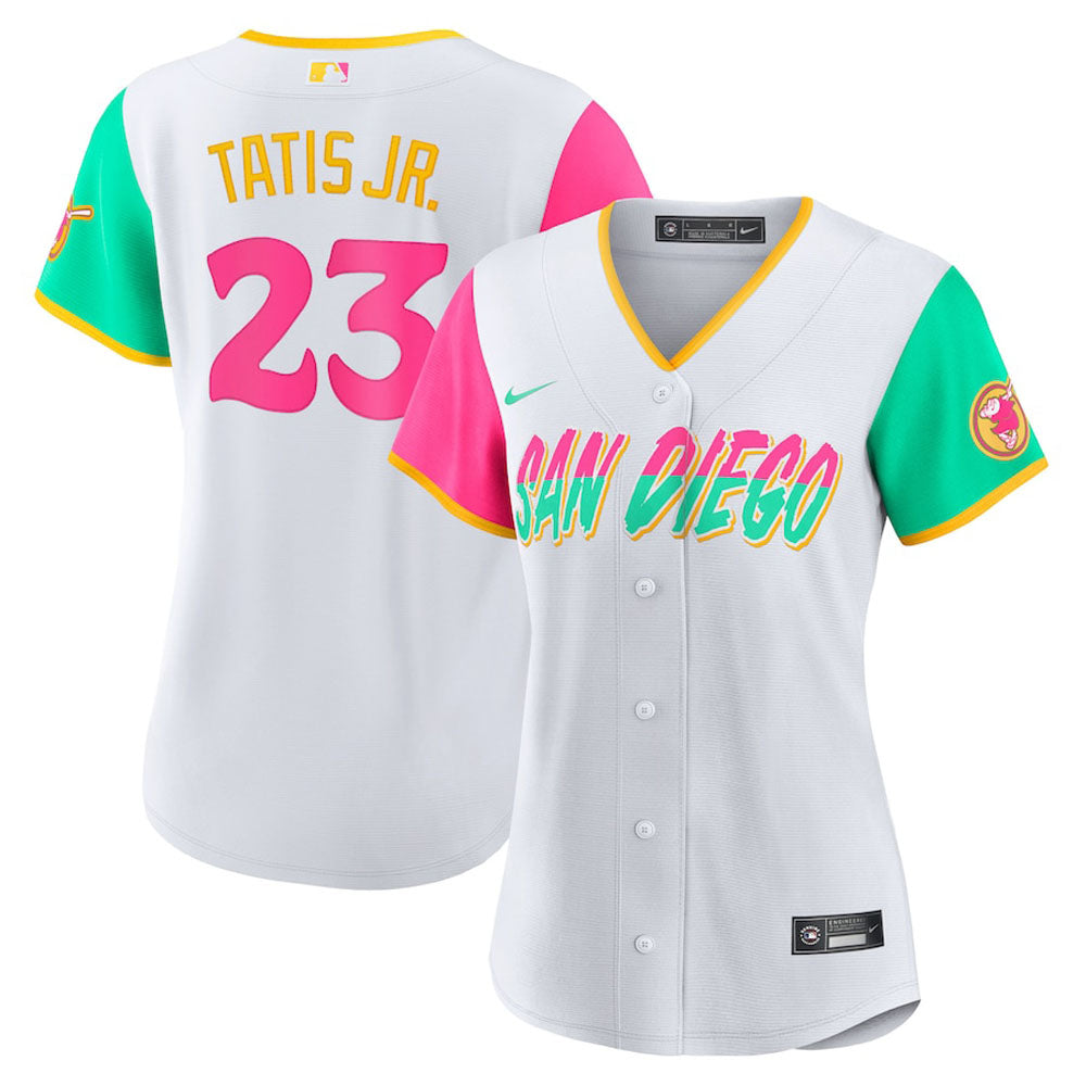 Women's San Diego Padres Fernando Tatis Jr. City Connect Replica Jersey - White