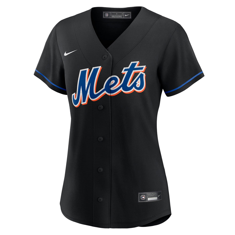 Women's New York Mets Jacob deGrom Alternate Player Jersey - Black