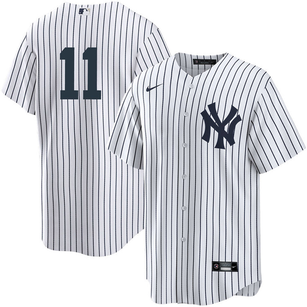 Men's New York Yankees Anthony Volpe Cool Base Replica Home Jersey - White